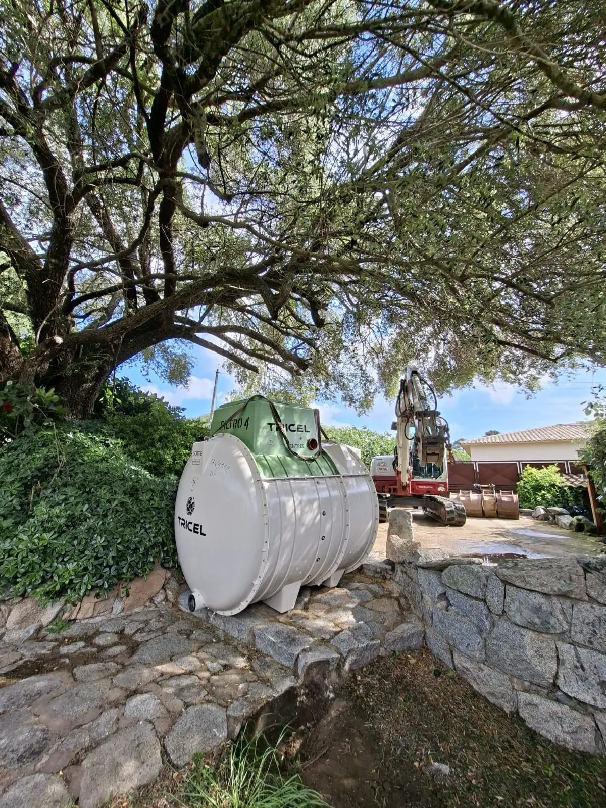 Chantier Épuracqua en Corse