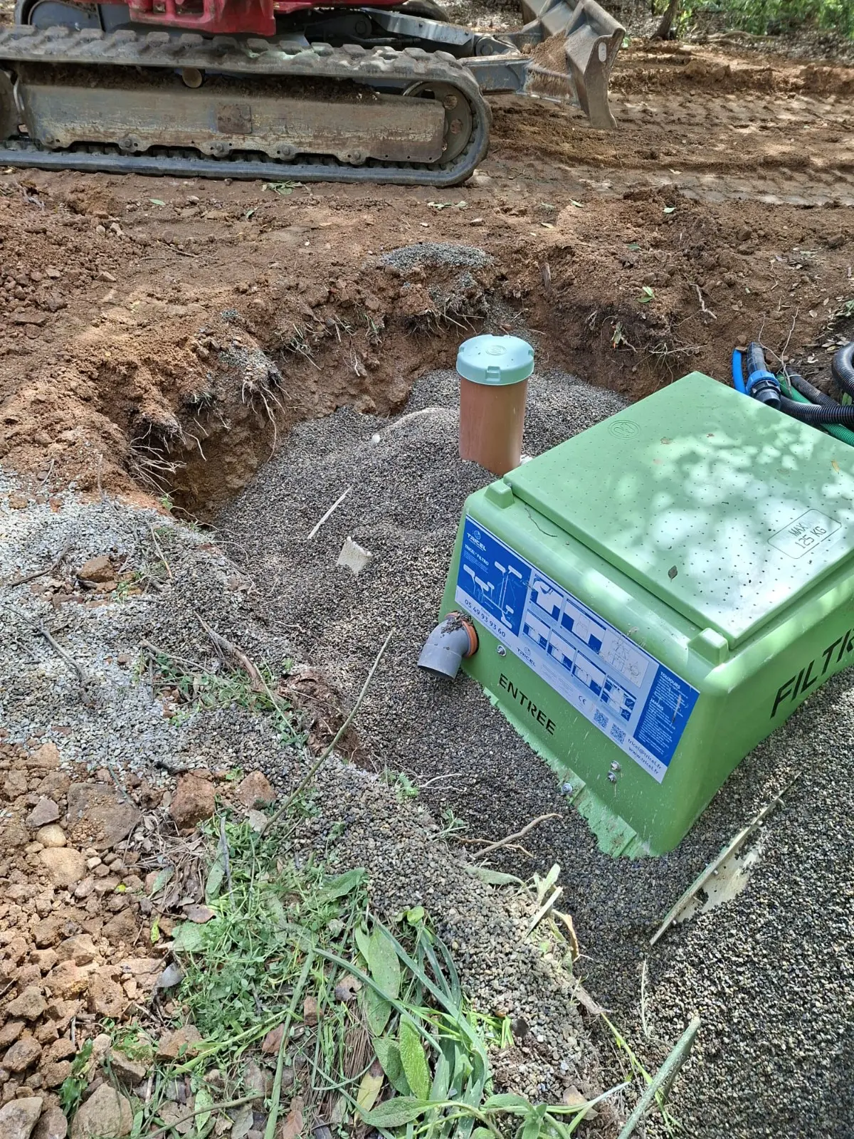 Chantier Épuracqua en Corse