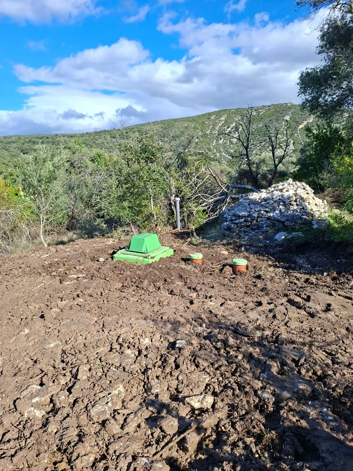 Chantier Épuracqua en Corse